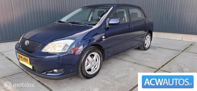 Occasion Toyota Corolla Sol 110 PK (80 kW) 2004 Blauw Hatchback