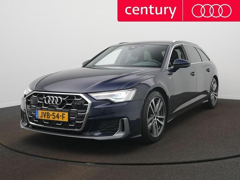Occasion Audi A6 S-Line 300 PK (220 kW) 2024 Zwart Stationwagen