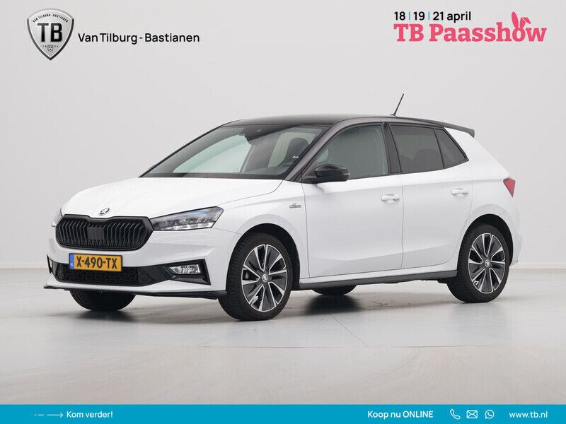 Wit Gebruikt 2024 Skoda Fabia Monte Carlo Hatchback | € 22.835 (Duur) - Afbeelding 1/4