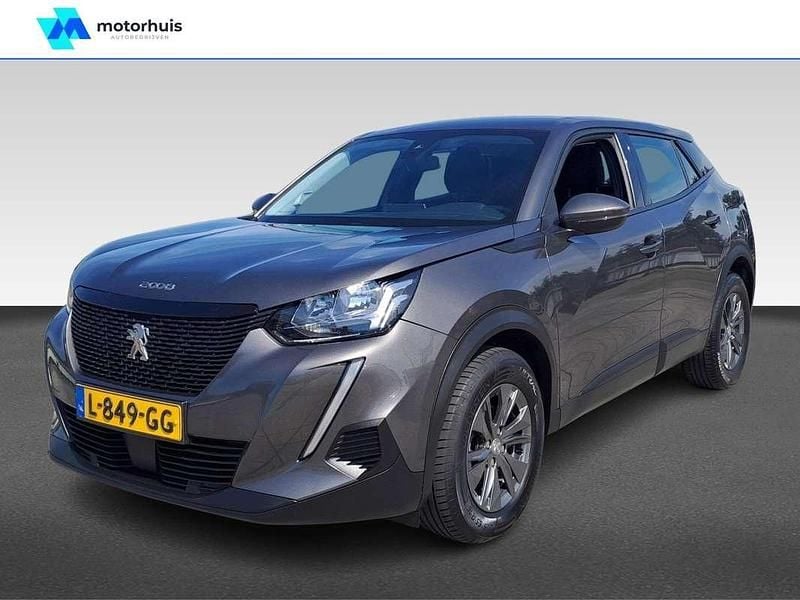 Grijs Gebruikt 2021 Peugeot 2008 Active SUV | € 17.945 (Goede deal) - Afbeelding 1/4