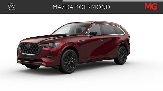 Rood Nieuw 2025 Mazda CX-80 Homura-Line SUV | € 66.450 (Super prijs) - Afbeelding 1/4