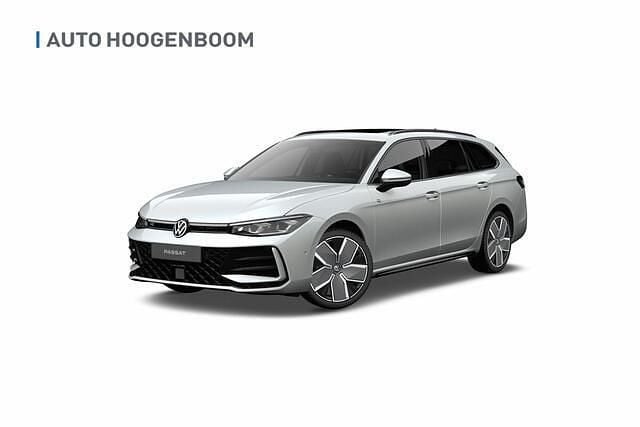 Wit Nieuw 2024 VW Passat R-line Edition Stationwagen | € 49.950 (Eerlijke prijs) - Afbeelding 1/4