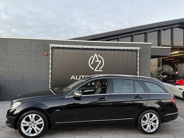 Zwart Gebruikt 2010 Mercedes C180 Avantgarde Stationwagen | € 6.950 (Eerlijke prijs) - Afbeelding 1/4