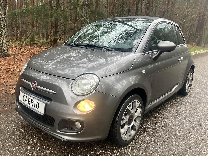 Grijs (metallic) Occasion 2015 Fiat 500C S Cabriolet | € 7.995 (Eerlijke prijs) - Afbeelding 1/4