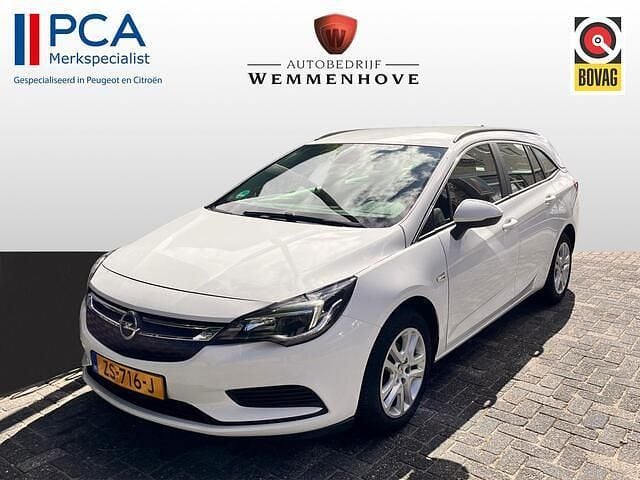 Wit Gebruikt 2019 Opel Astra Business Stationwagen | € 9.450 (Goede deal) - Afbeelding 1/4
