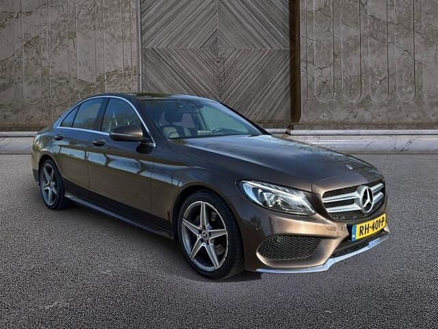 Occasion Mercedes C160 AMG line 131 PK (96 kW) 2017 Bruin Coupé