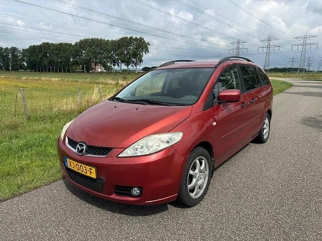 Rood Gebruikt 2006 Mazda 5 Touring MPV | € 995 (Super prijs) - Afbeelding 1/4