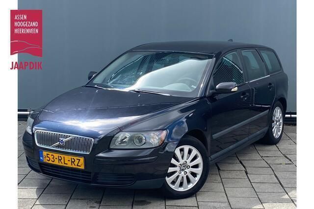 Zwart Gebruikt 2005 Volvo V50 Momentum Stationwagen | € 1.499 (Goede deal) - Afbeelding 1/4