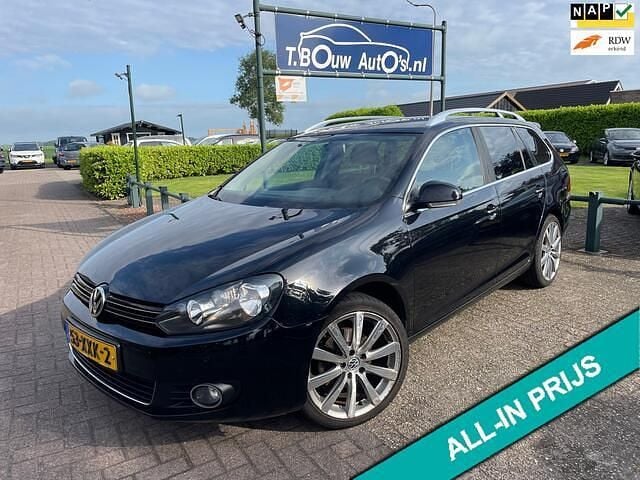 Zwart Gebruikt 2012 VW Golf VII Comfortline Stationwagen | € 4.999 (Iets duurder) - Afbeelding 1/4