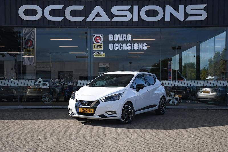 Wit Gebruikt 2021 Nissan Micra Hatchback | € 13.950 (Eerlijke prijs) - Afbeelding 1/4