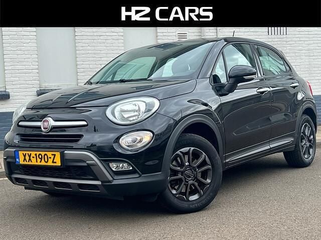 Zwart Gebruikt 2017 Fiat 500X Lounge SUV | € 12.249 (Eerlijke prijs) - Afbeelding 1/4