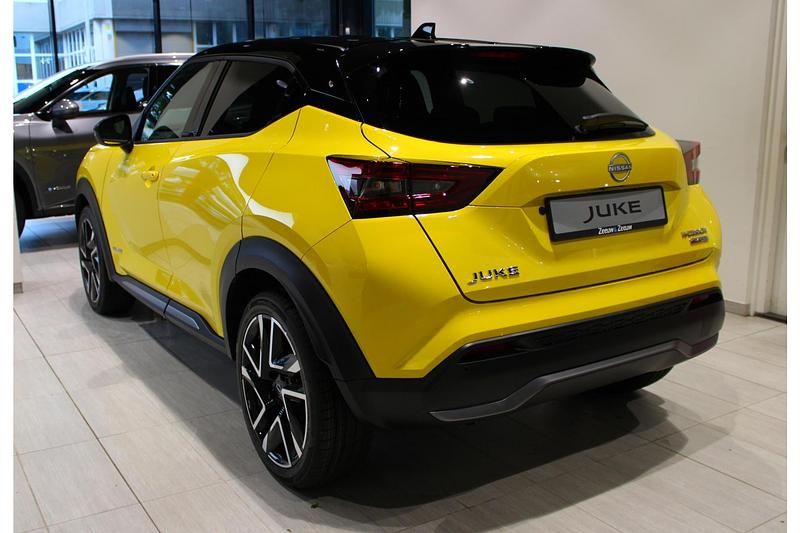 Nieuw Nissan Juke 143 PK (105 kW) 2026 Yellow metallic/ zwart dak SUV