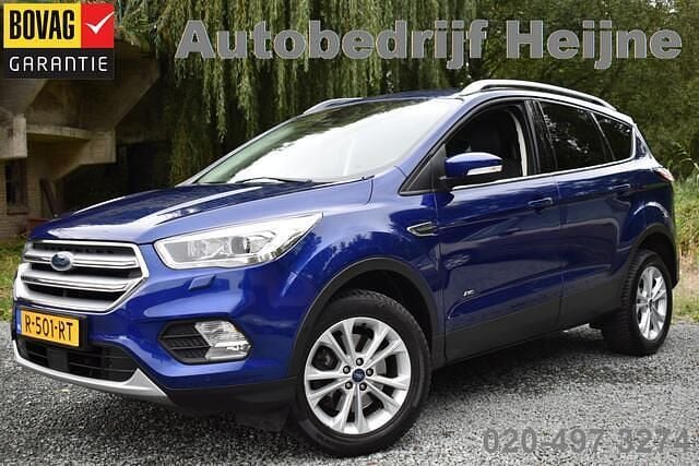 Blauw Gebruikt 2018 Ford Kuga Titanium SUV | € 17.945 (Super prijs) - Afbeelding 1/4