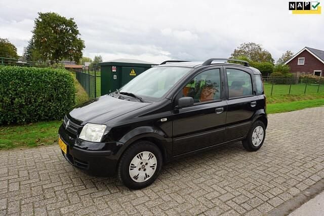 Zwart Gebruikt 2007 Fiat Panda Hatchback | € 3.650 (Eerlijke prijs) - Afbeelding 1/4
