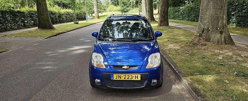 Blauw Gebruikt 2007 Chevrolet Matiz Hatchback | € 950 (Eerlijke prijs) - Afbeelding 1/4