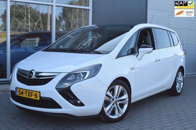 Wit Gebruikt 2012 Opel Zafira Tourer Cosmo MPV | € 7.999 (Eerlijke prijs) - Afbeelding 1/4