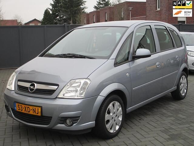 Grijs (metallic) Gebruikt 2007 Opel Meriva MPV | € 2.499 (Eerlijke prijs) - Afbeelding 1/4