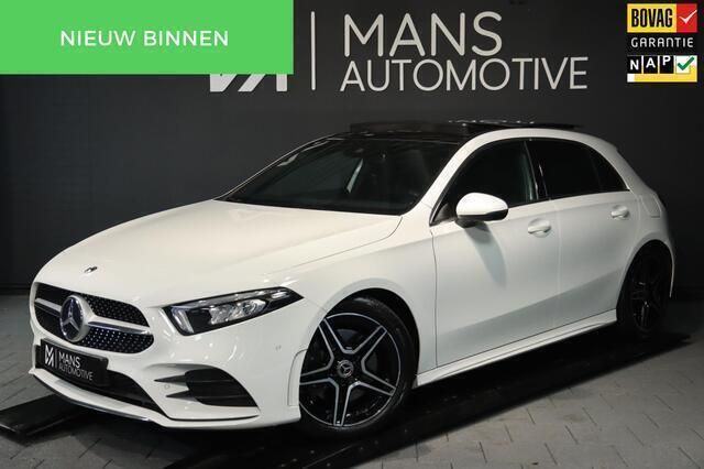 Wit Gebruikt 2019 Mercedes A220 AMG line Hatchback | € 27.950 (Eerlijke prijs) - Afbeelding 1/4
