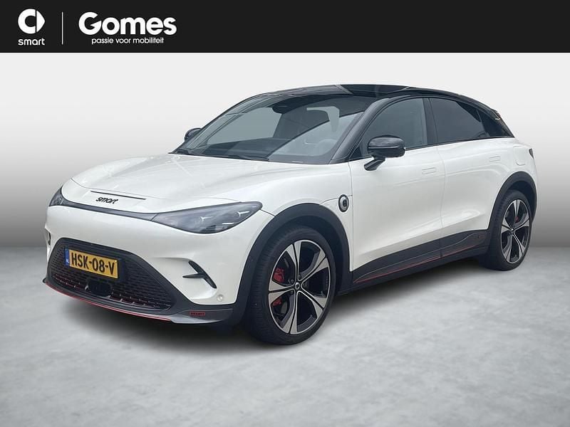 Wit Nieuw 2025 Smart #3 Brabus SUV | € 43.950 (Iets duurder) - Afbeelding 1/4
