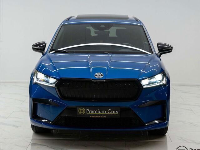 Occasion Skoda Enyaq iV SportLine 150 kW (204 PK) 2022 Blauw SUV