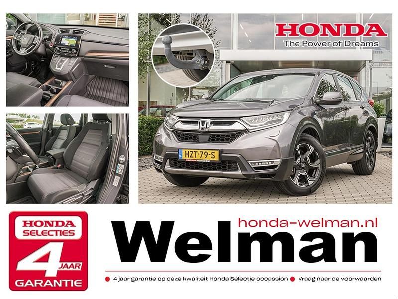 Grijs Gebruikt 2019 Honda CR-V Elegance SUV | € 29.550 (Iets duurder) - Afbeelding 1/4