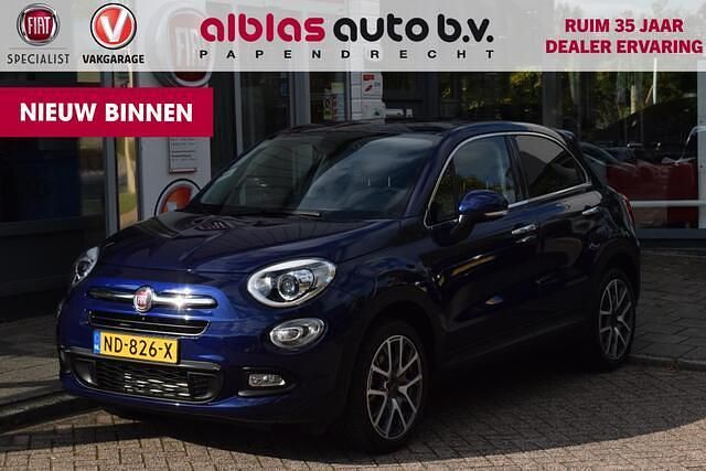 Blauw Gebruikt 2017 Fiat 500X Lounge SUV | € 15.450 (Goede deal) - Afbeelding 1/4