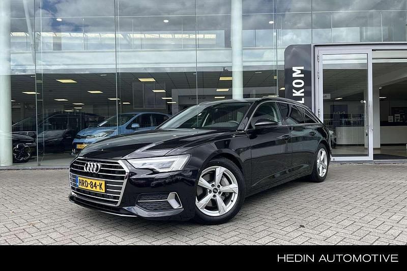 Zwart Gebruikt 2020 Audi A6 Proline Stationwagen | € 34.795 (Super prijs) - Afbeelding 1/3