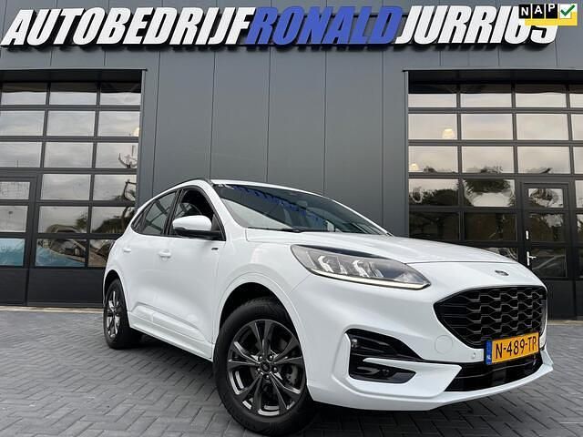 Wit, metallic lak Gebruikt 2022 Ford Kuga ST-Line SUV | € 25.950 (Eerlijke prijs) - Afbeelding 1/4