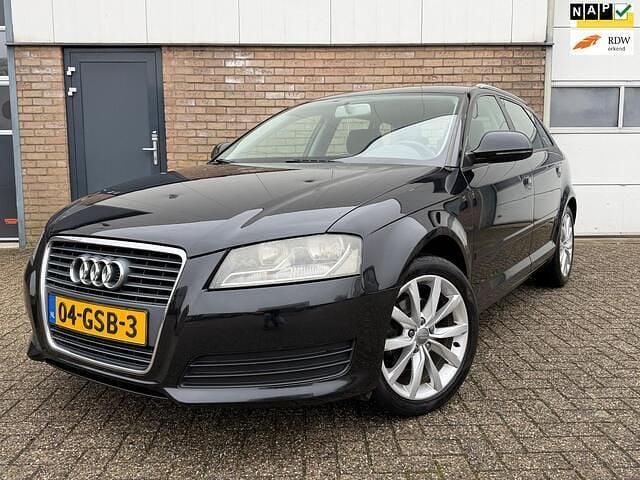 Occasion Audi A3 Sportback Attraction 160 PK (117 kW) 2008 Zwart Hatchback
