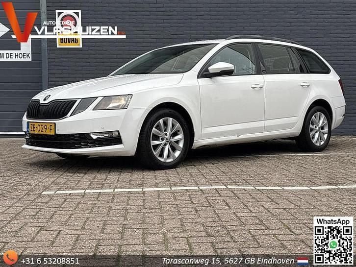 Wit Occasion 2019 Skoda Octavia Business Line Stationwagen | € 6.950 (Super prijs) - Afbeelding 1/4