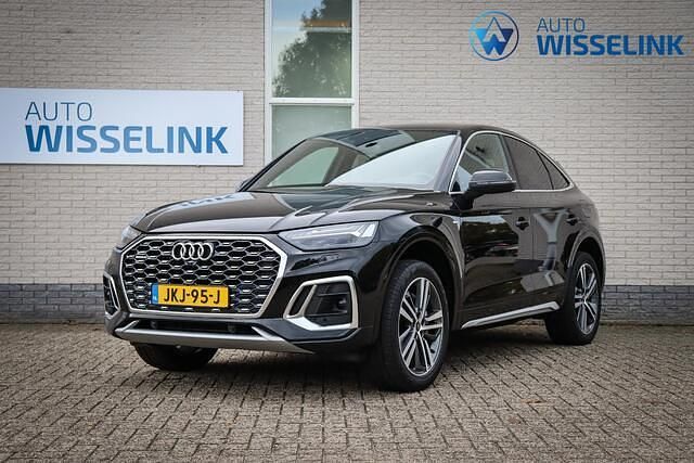 Zwart Gebruikt 2023 Audi Q5 Sportback Competition SUV | € 46.200 (Super prijs) - Afbeelding 1/4