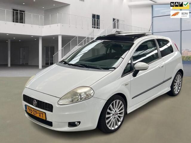 Wit Gebruikt 2008 Fiat Grande Punto Sport Hatchback | € 2.350 (Eerlijke prijs) - Afbeelding 1/4