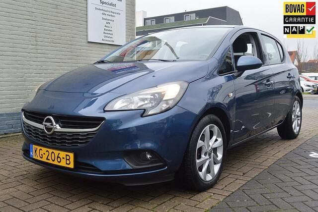 Blauw Gebruikt 2016 Opel Corsa Edition Hatchback | € 9.500 (Eerlijke prijs) - Afbeelding 1/4