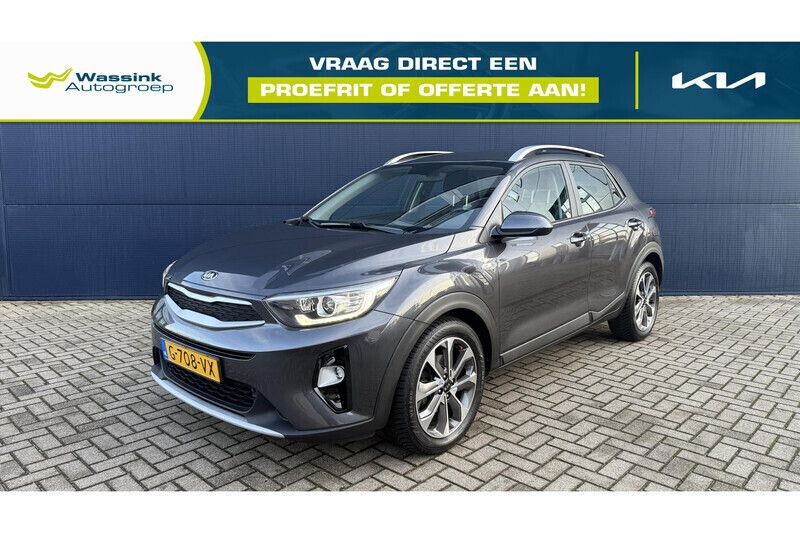 Grijs metallic Gebruikt 2019 Kia Stonic SUV | € 18.690 (Eerlijke prijs) - Afbeelding 1/4