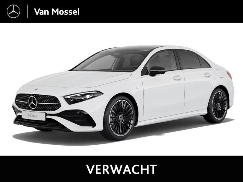 Wit Nieuw 2025 Mercedes A250 Business Sedan | € 51.722 (Iets duurder) - Afbeelding 1/1