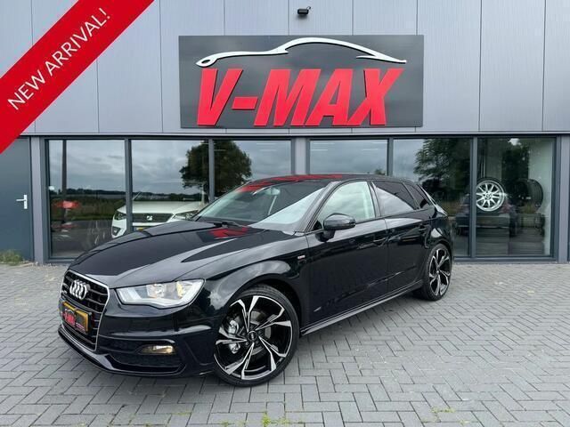 Zwart Gebruikt 2013 Audi A3 Sportback S-Line Hatchback | € 9.750 (Eerlijke prijs) - Afbeelding 1/4