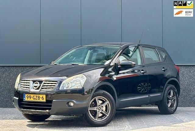 Zwart Gebruikt 2008 Nissan Qashqai Acenta SUV | € 3.245 (Eerlijke prijs) - Afbeelding 1/4