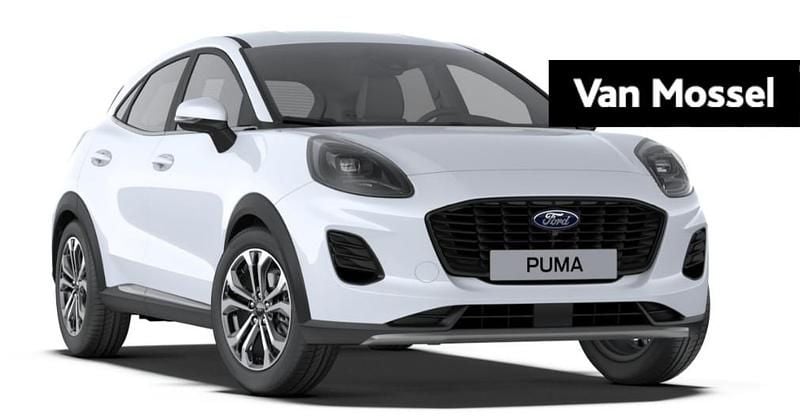 Wit Nieuw 2025 Ford Puma Titanium SUV | € 30.270 (Goede deal) - Afbeelding 1/4