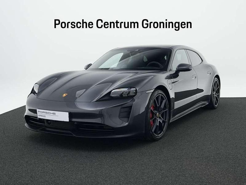 Grijs Gebruikt 2023 Porsche Taycan Sport Turismo Stationwagen | € 109.900 - Afbeelding 1/4