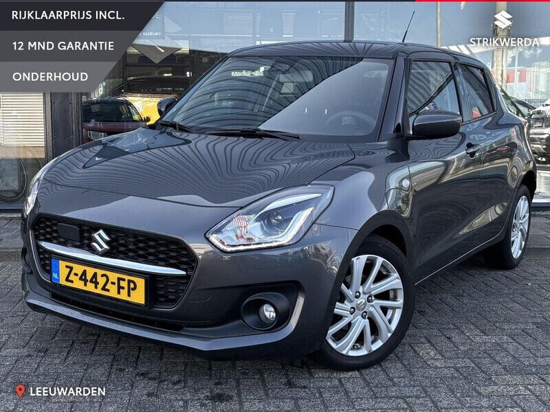 Grijs, metallic lak Gebruikt 2024 Suzuki Swift Hatchback | € 19.900 (Eerlijke prijs) - Afbeelding 1/4