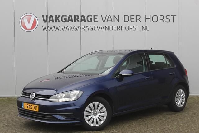 Blauw Gebruikt 2017 VW Golf VII Trendline Hatchback | € 8.950 (Goede deal) - Afbeelding 1/3