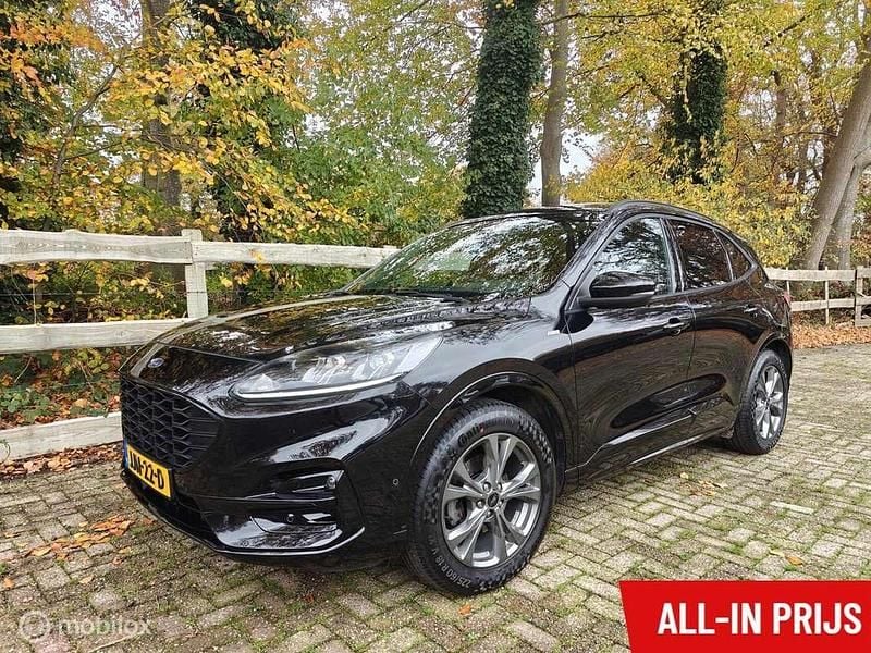 Zwart Gebruikt 2021 Ford Kuga ST-Line SUV | € 24.950 (Eerlijke prijs) - Afbeelding 1/4