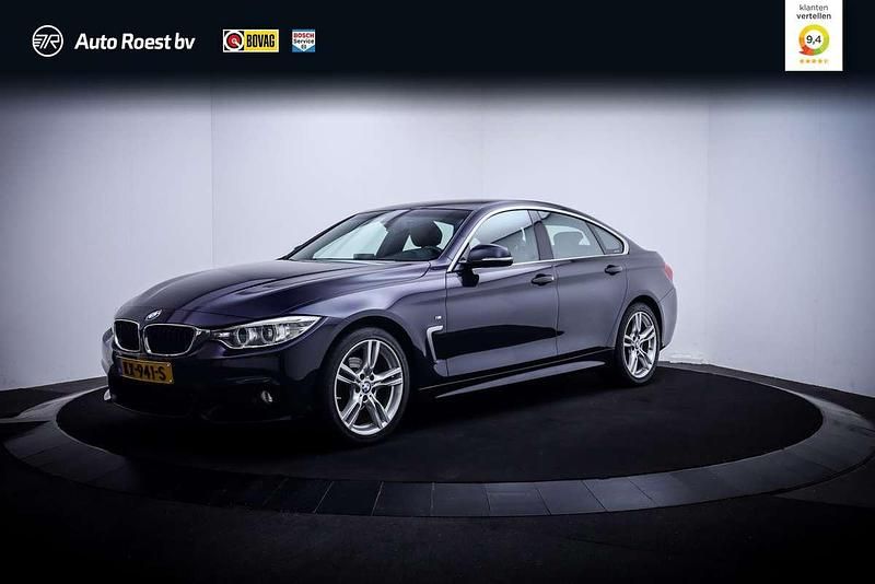Zwart Gebruikt 2017 BMW 420 Gran Coupé M Sport Coupé | € 22.950 (Eerlijke prijs) - Afbeelding 1/4