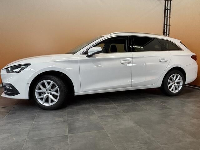 Occasion Seat Leon Style 150 PK (110 kW) 2021 Wit Stationwagen