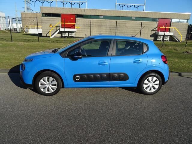 Blauw Gebruikt 2017 Citroën C3 Feel Hatchback | € 5.995 (Eerlijke prijs) - Afbeelding 1/4