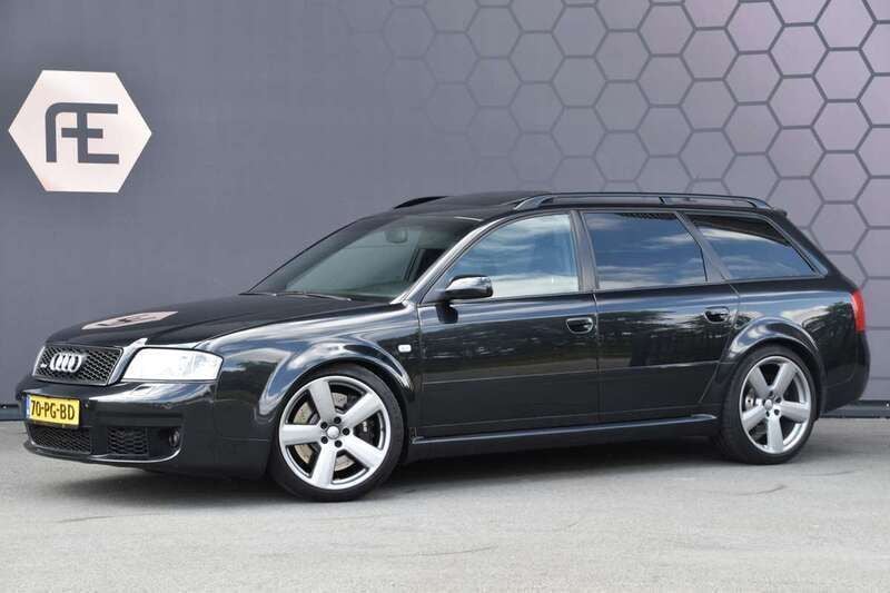 Zwart, metallic lak Gebruikt 2003 Audi RS6 S-Line Stationwagen | € 29.850 - Afbeelding 1/4