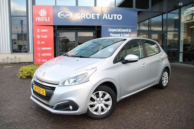 Grijs Gebruikt 2016 Peugeot 208 Hatchback | € 7.900 (Eerlijke prijs) - Afbeelding 1/4