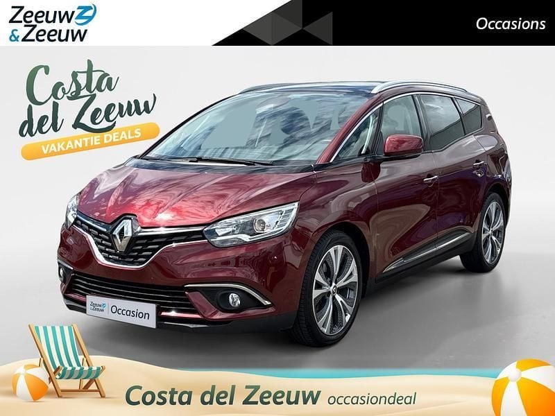 Donker karmijnrood npf Gebruikt 2018 Renault Grand Scénic IV Intens MPV | € 20.735 (Eerlijke prijs) - Afbeelding 1/4
