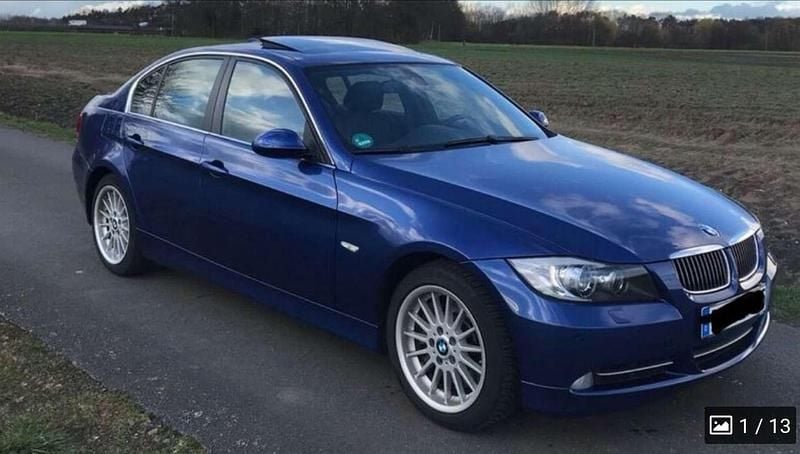 Blauw Gebruikt 2007 BMW 335 Sedan | € 18.900 (Duur) - Afbeelding 1/4