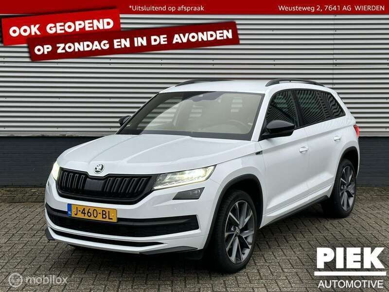 Wit Gebruikt 2020 Skoda Kodiaq Business Line SUV | € 23.999 (Eerlijke prijs) - Afbeelding 1/3